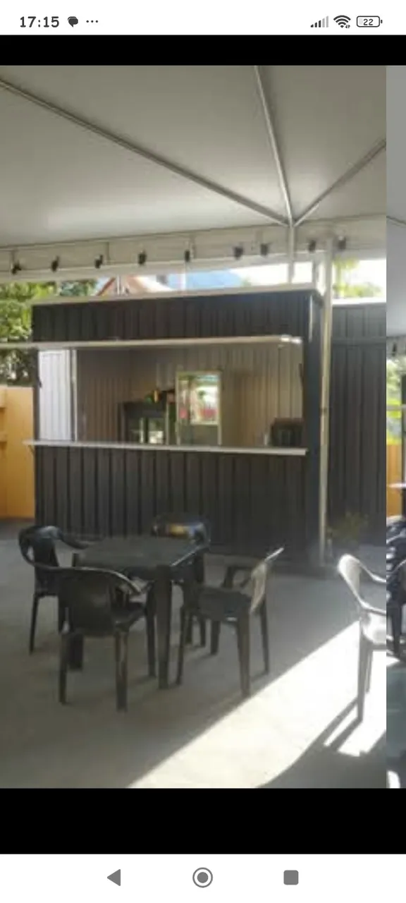 Vendo container pré moldado 3mts por 2,5 mts