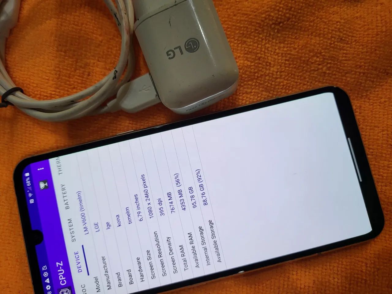 Aparelho Celular Smartphone Android LG V60 Ótimo para Videogames Jogos e Som DAC - Foto 2