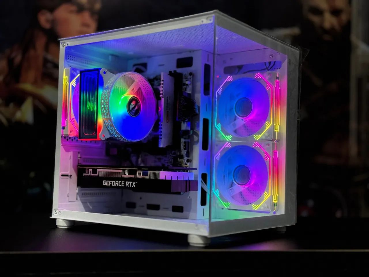 PC Gamer Branco - RTX 3050 - Foto 2