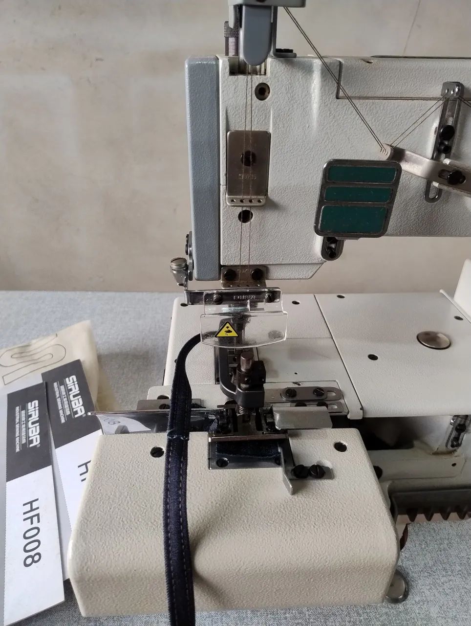 Máquina Industrial de fazer passante Siruba HF008 - Foto 3