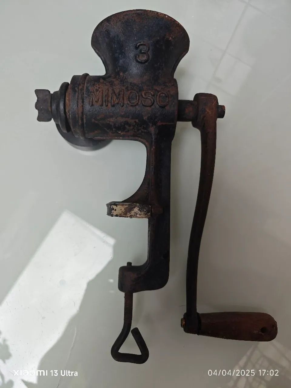Moedor de Carne Antigo Mimoso NR 3
