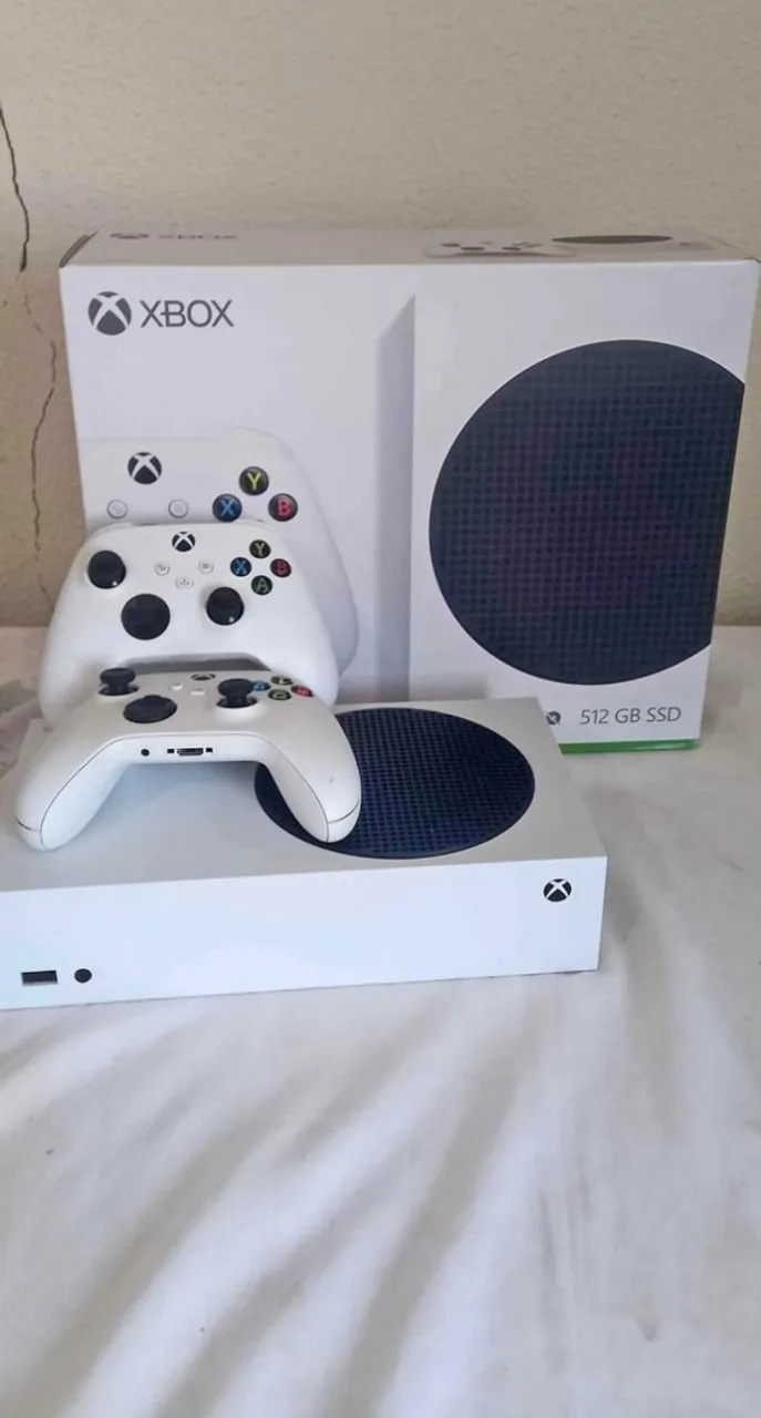 XboX Series S c/ Dois Controles Originais