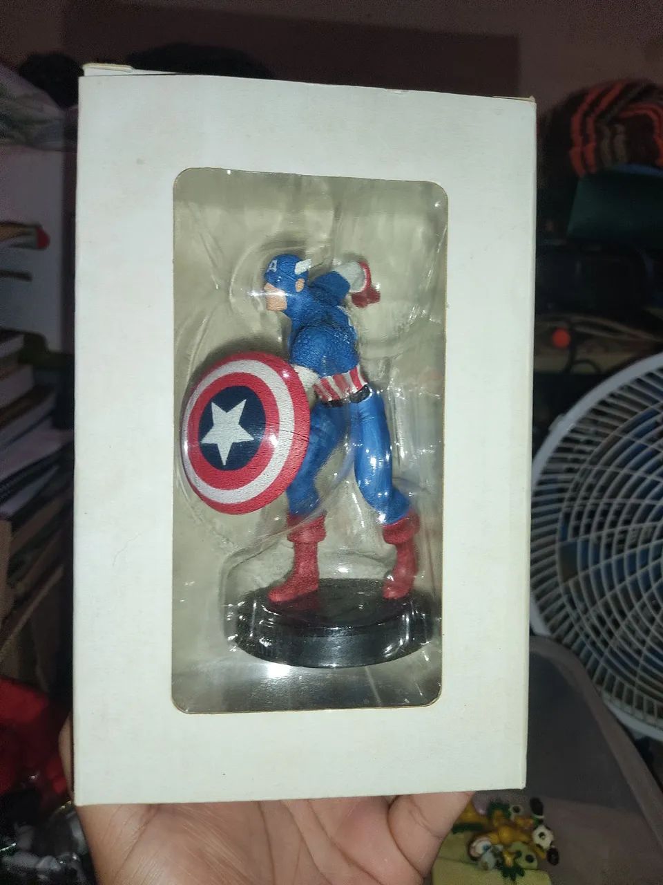 ACTION FIGURE Marvel Fact Files Classic Special #2 Capitão-America Classico,Colecionável