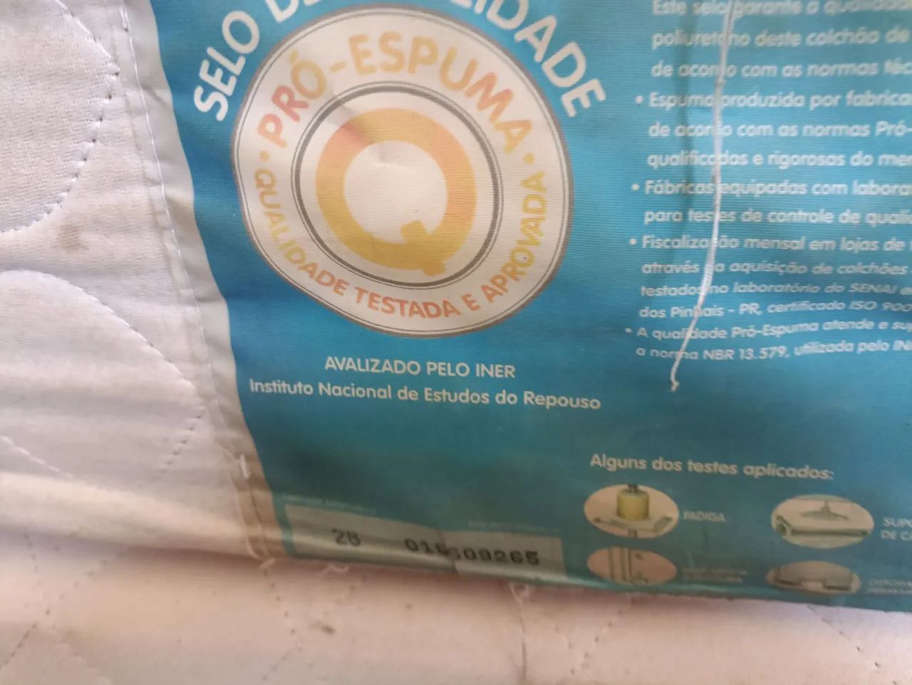 Colchão de molas para casal 1,90 x 2,00 mts - Foto 3