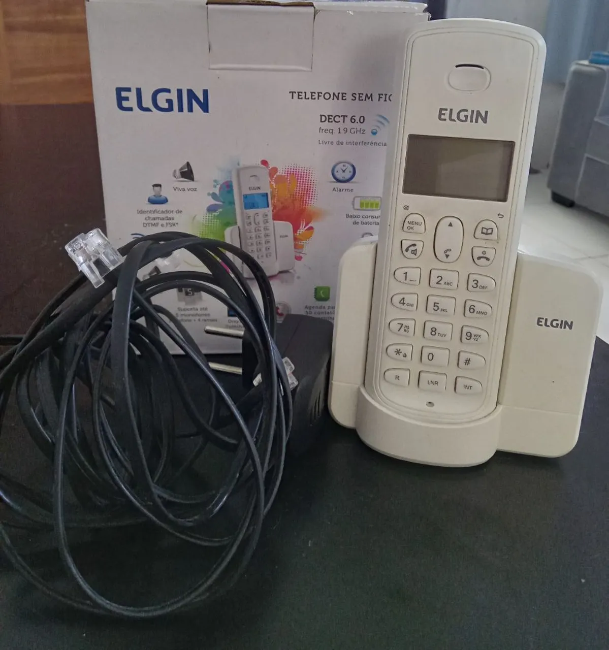 Telefone Sem Fio Elgin DECT 6.0