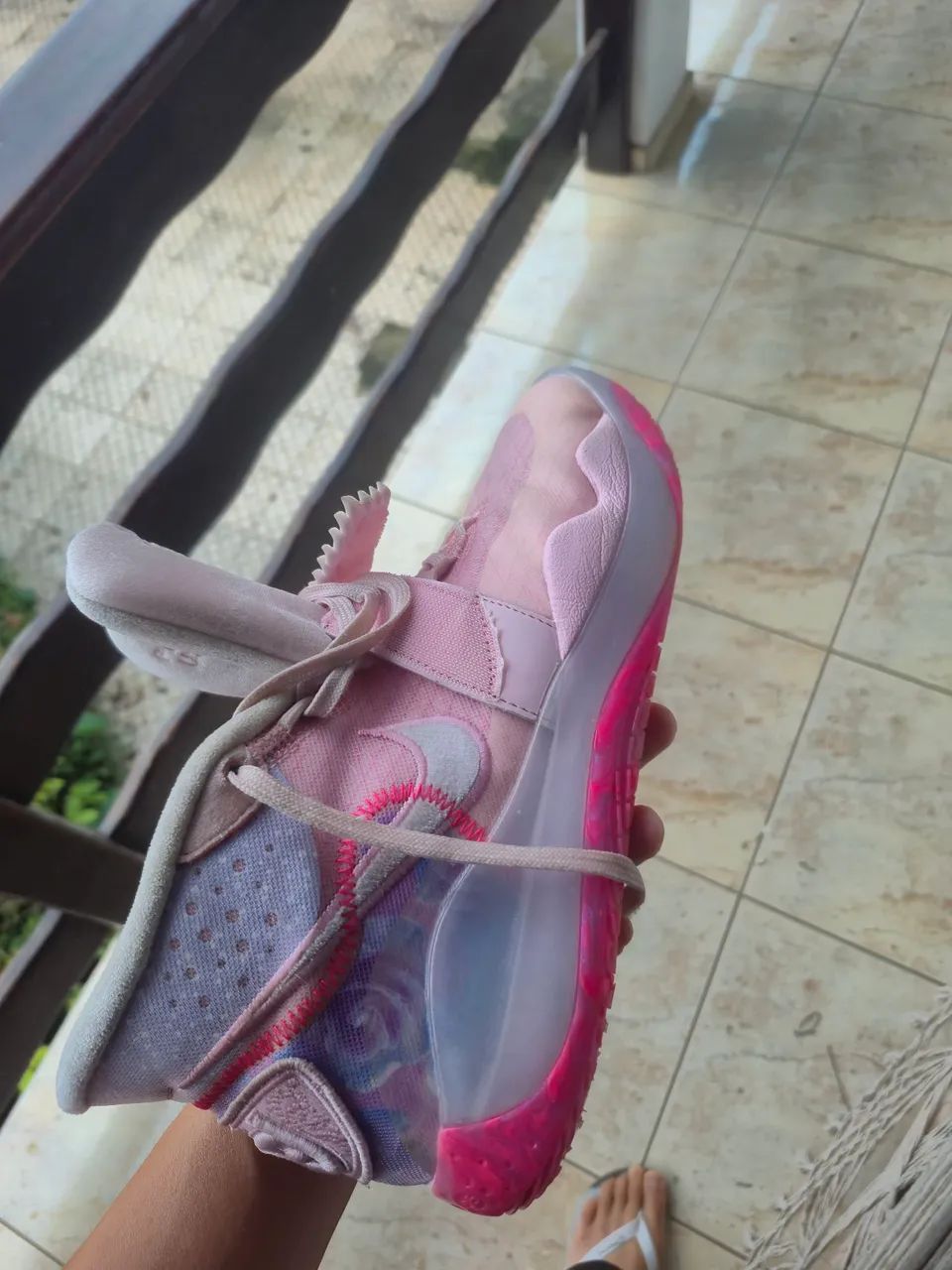 Tênis Nike Kd 12- Aunt Pearl Tamanho 43/44 - Foto 2