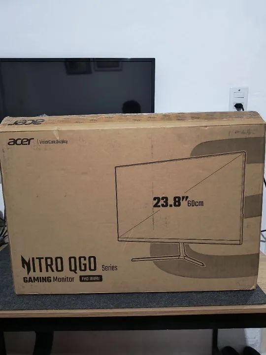 Monitor Gamer Acer Nitro QGO | 23.8" | FHD | 180Hz | 1ms | HDR10 | 95% sRGB | FreeSync - Foto 5