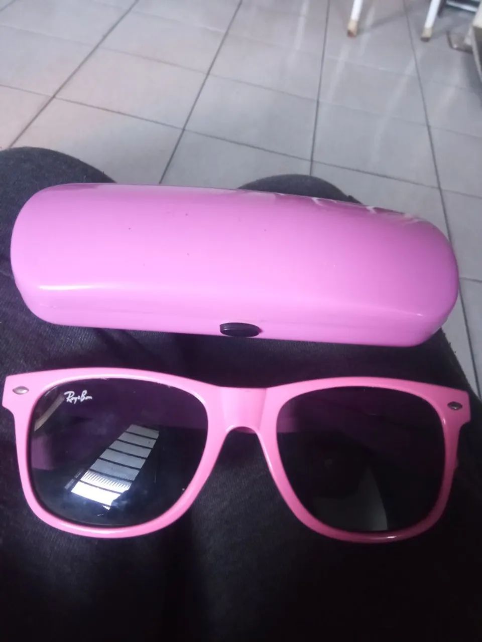 Óculos Ray ban original USA . Não italy.