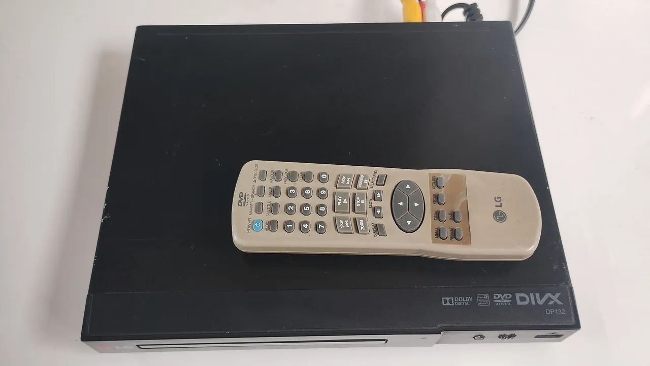 DVD PLAYER LG pequeno <br><br>Modelo: DP132  - Foto 5