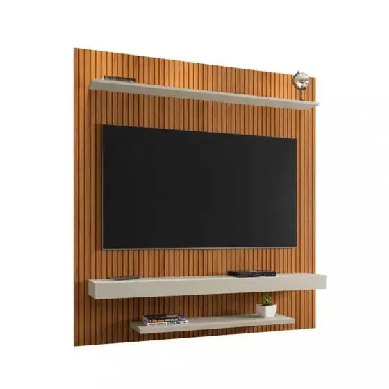 PAINEL LEME 1.50 RIPADO EM 3D - PARA TV ATÉ 60 POLEGADAS - BECHARA Temos loja fisica - Foto 2