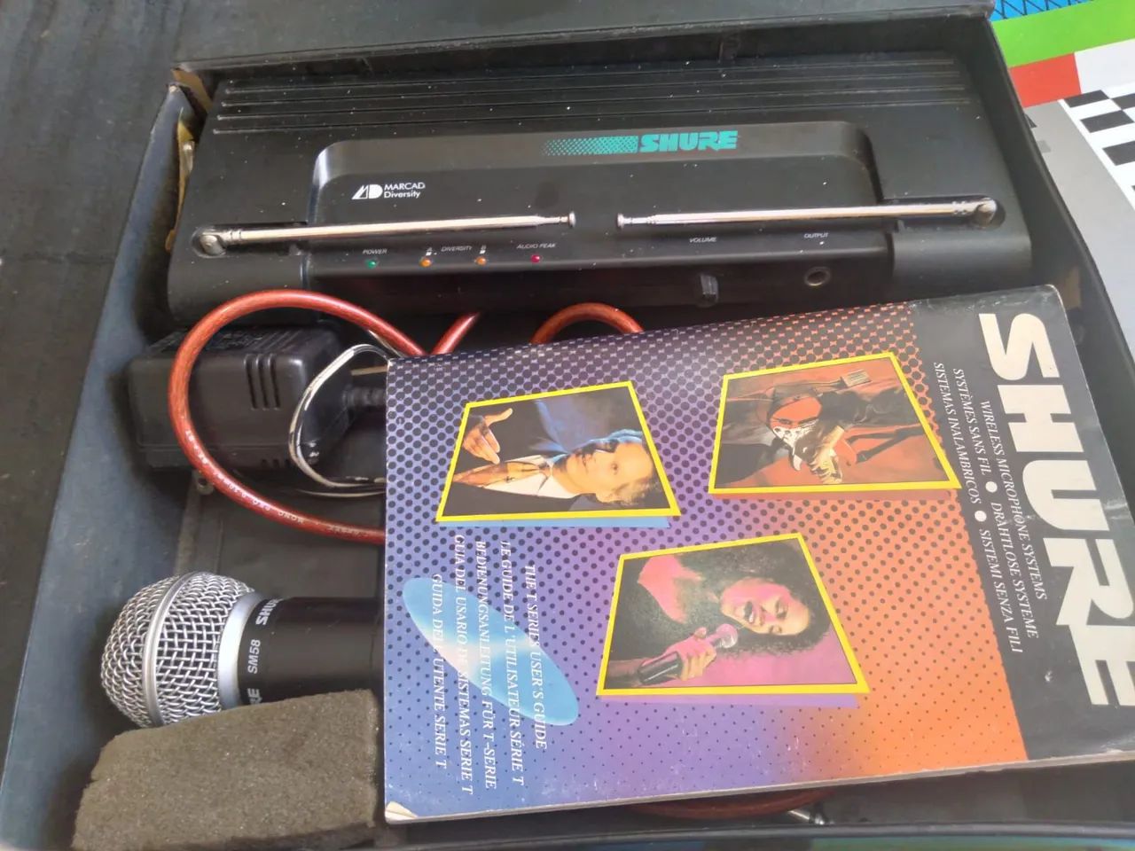 MICROFONE SHURE S/ FIO ( Profissional)  - Foto 4