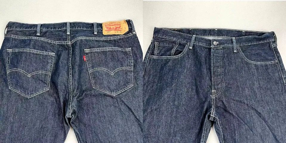 Calça Jeans Masculina Levi's 501 W38 L30 Azul Denim original