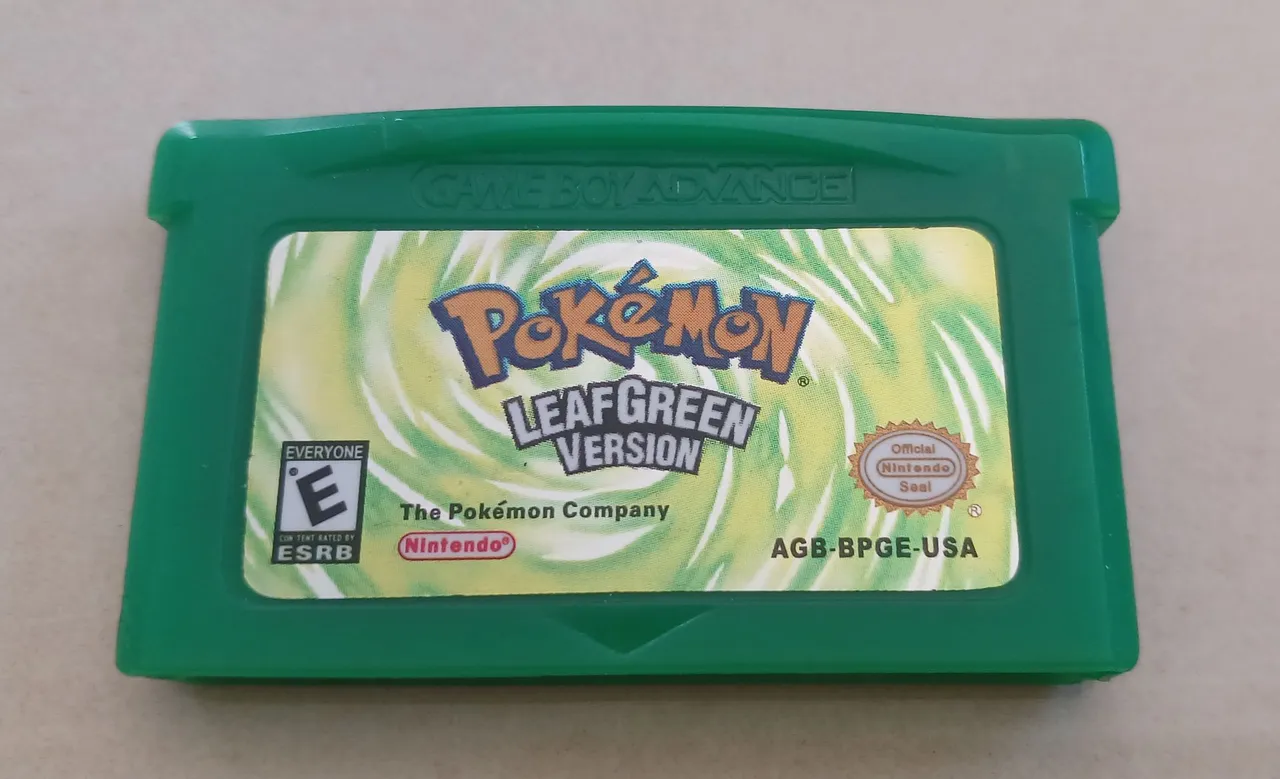 Pokémon LeafGreen Version - Game Boy Advance
