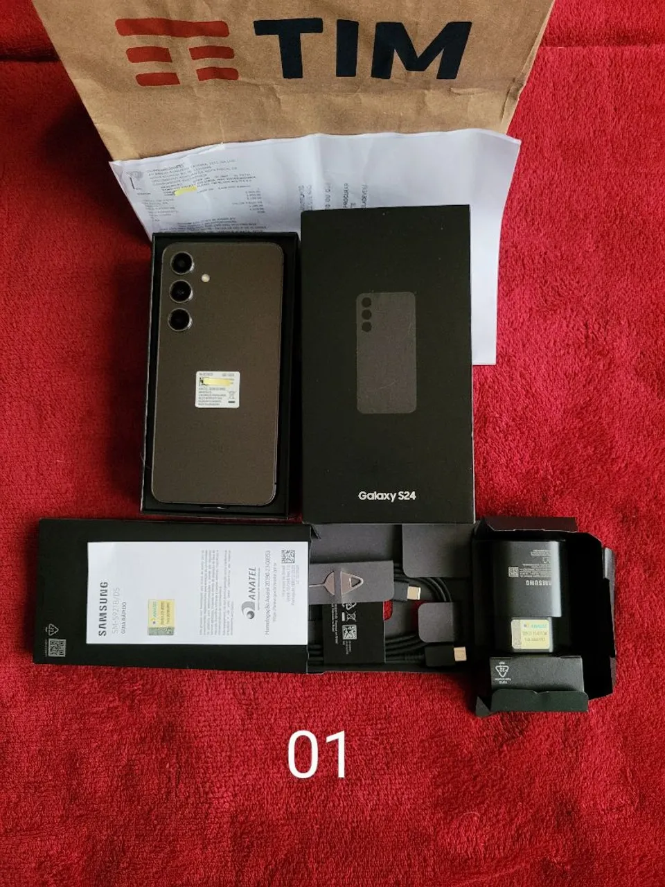 Samsung Galaxy s24 128GB novo