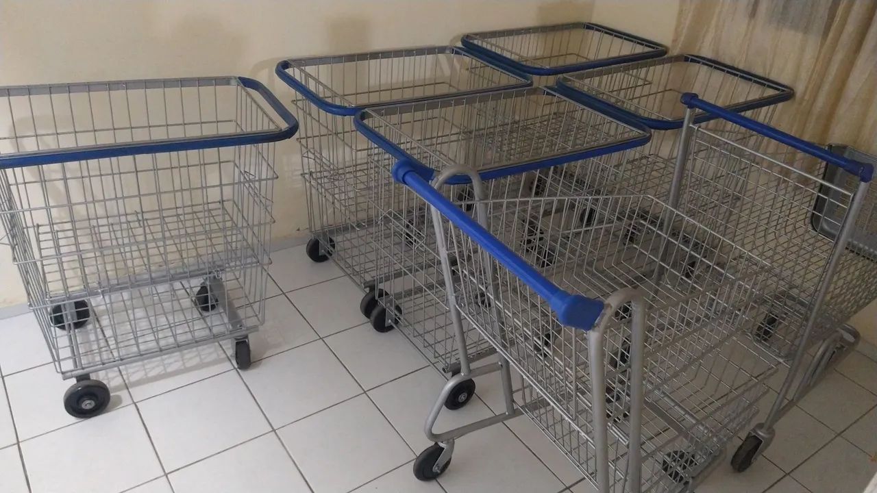 Reforma e venda de carrinhos de compras !
