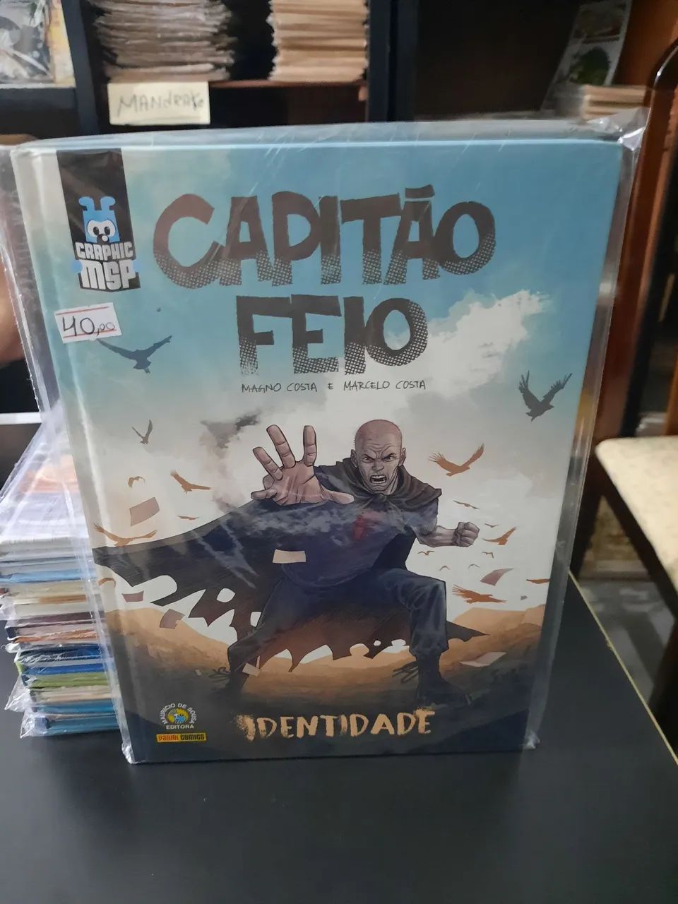 CAPITÃO FEIO-IDENTIDADE editora panini comics graphic msp(Maurício de Sousa) - Foto 3