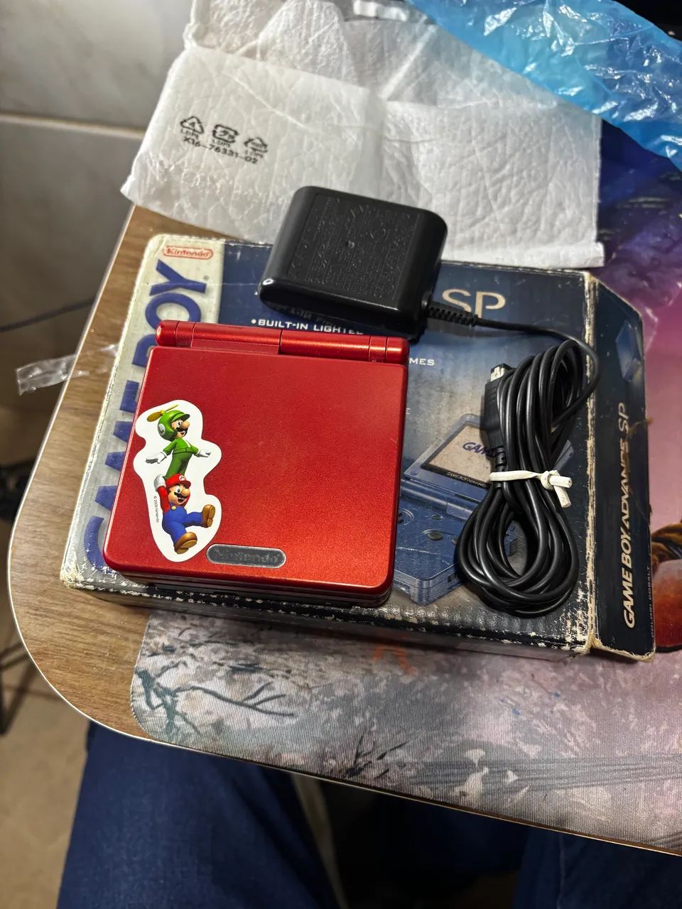 Game boy advance sp com r4