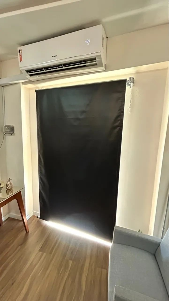 Cortina Rolante com Base Alumínio