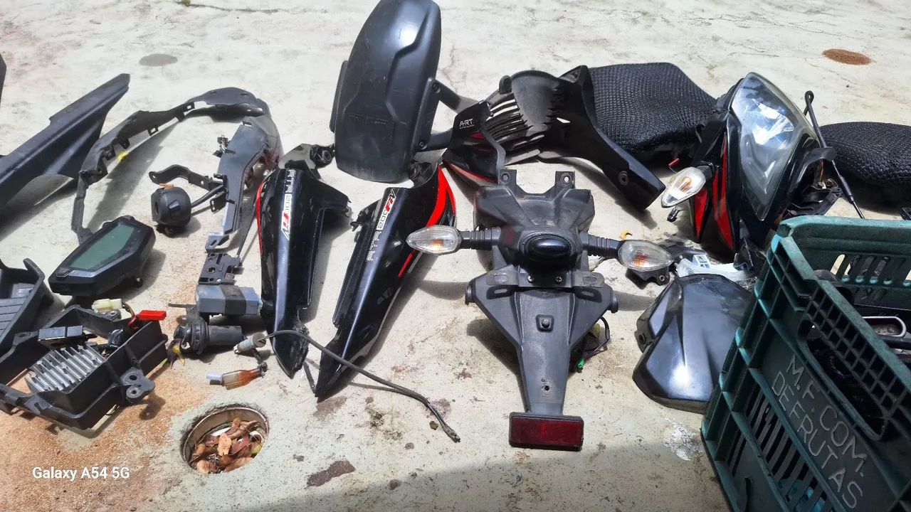 Peças de moto apache 200cc 4.000