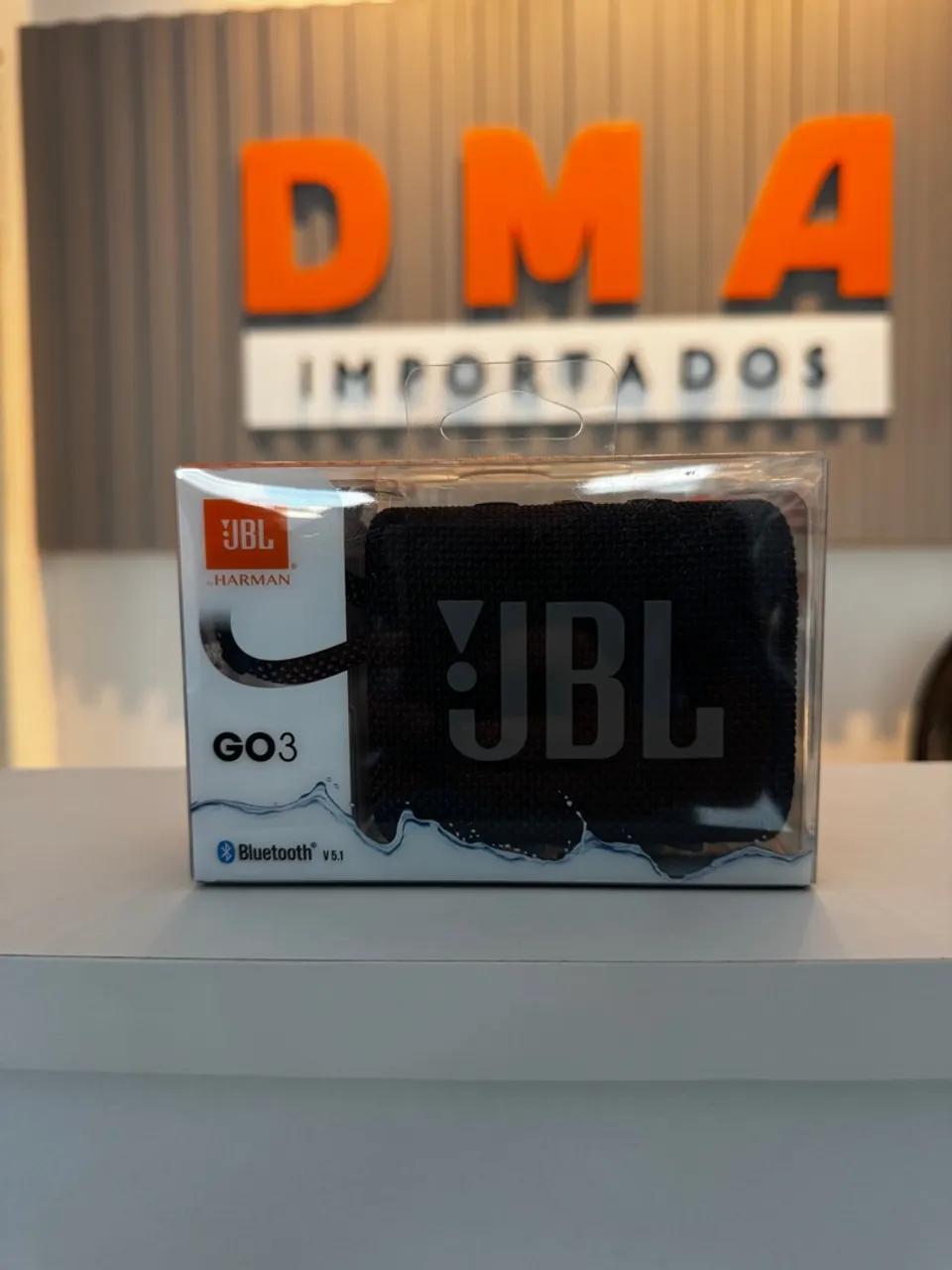 Caixa de Som JBL GO3 Bluetooth Original - Nova Preto
