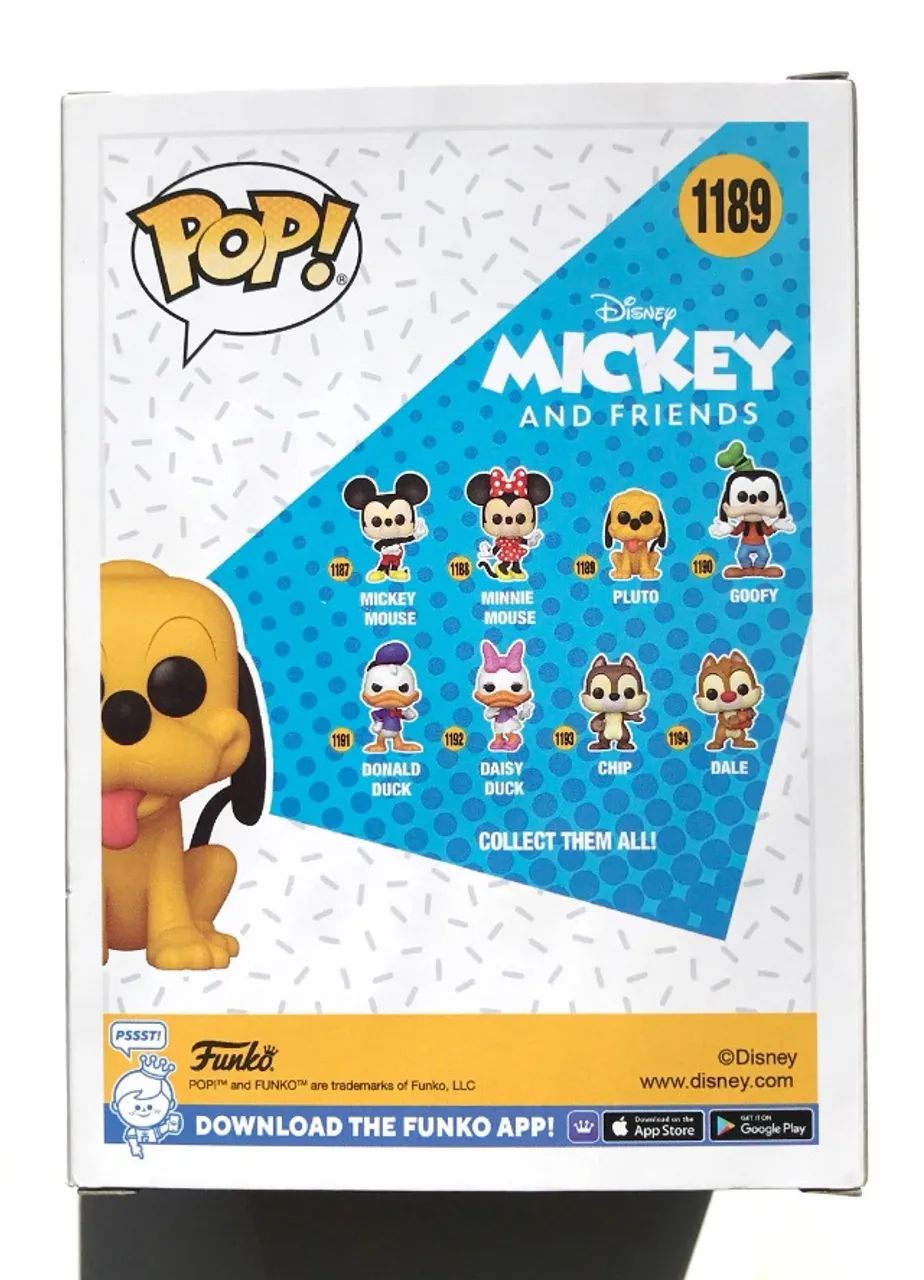 Boneco Funko Pop Mickey And Friends Pluto 1189 Original - Foto 2