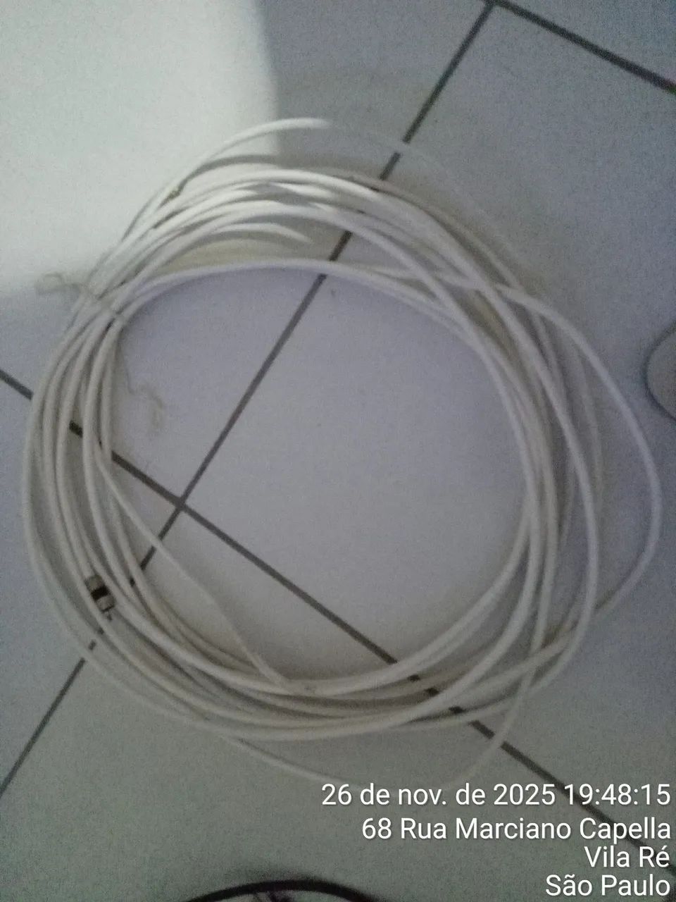 TV Led 32, Marca Vizzion, estado de nova,pouco uso, com fio de antena 12 m - Foto 5