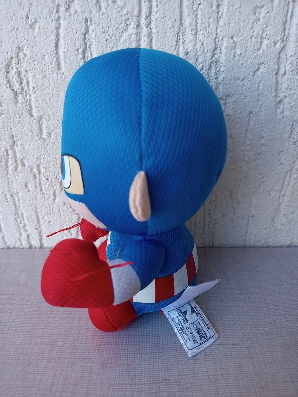 Boneco de Pelúcia Capitão América 15 cm  - Foto 4