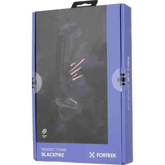 Suporte para Headset Fortrek Blackfire - Organização e Estilo para seu Setup -Loja Coimbra - Foto 4
