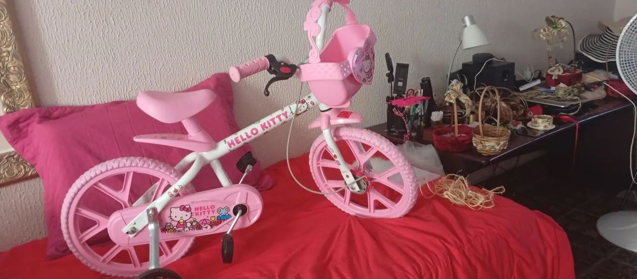 #OLHA O NATAL CHEGANDO..PRESENTEIA SUA GATINHA COM ESSA Bike infantil nova da Hello Kitty - Foto 2
