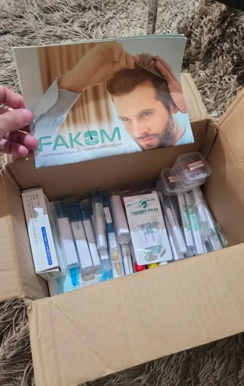 Kit transplante capilar+MMP+extrator de folículos Fue 