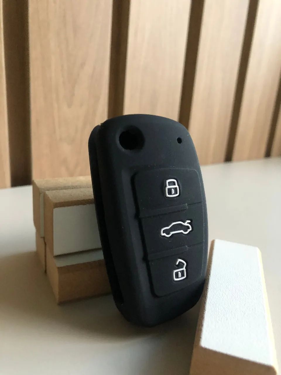 Capa de Chave em Silicone Premium Audi Q3 A1 A3 A4 A5  - Foto 5
