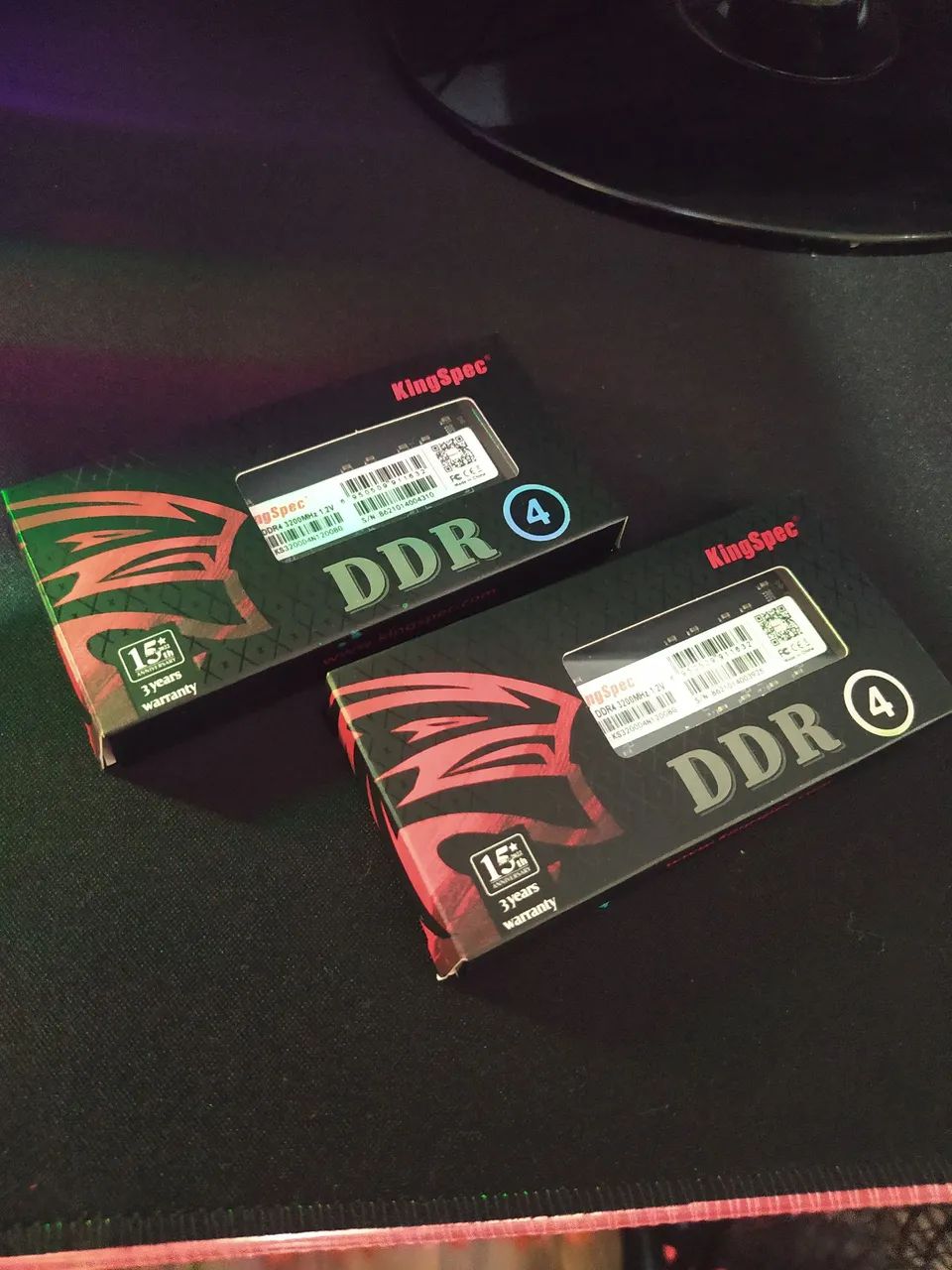 Memória RAM DDR4 Notebook KingSpec 3200MHz 16GB=2 X 8
