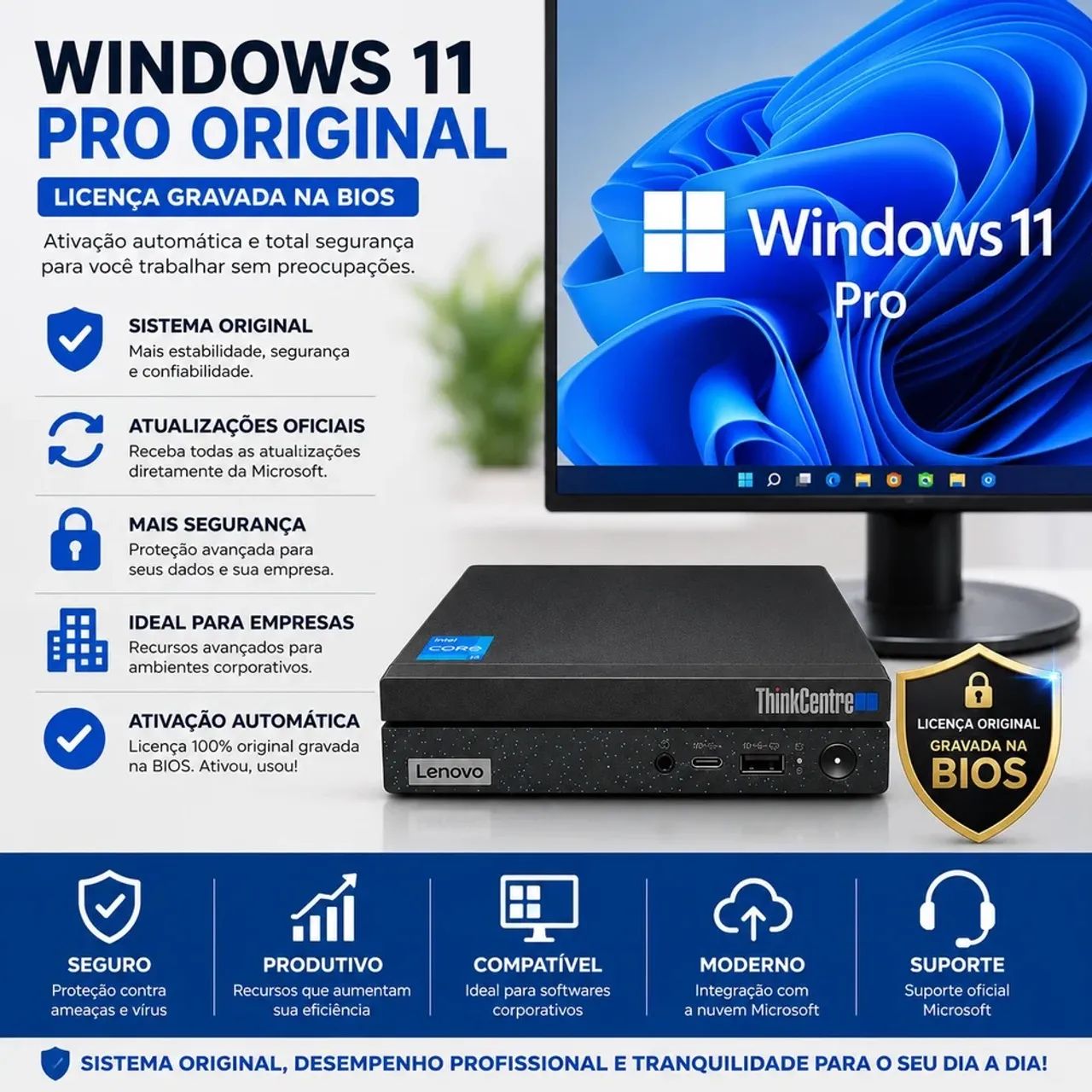 Computador i3 12ª geração Lenovo - Foto 3