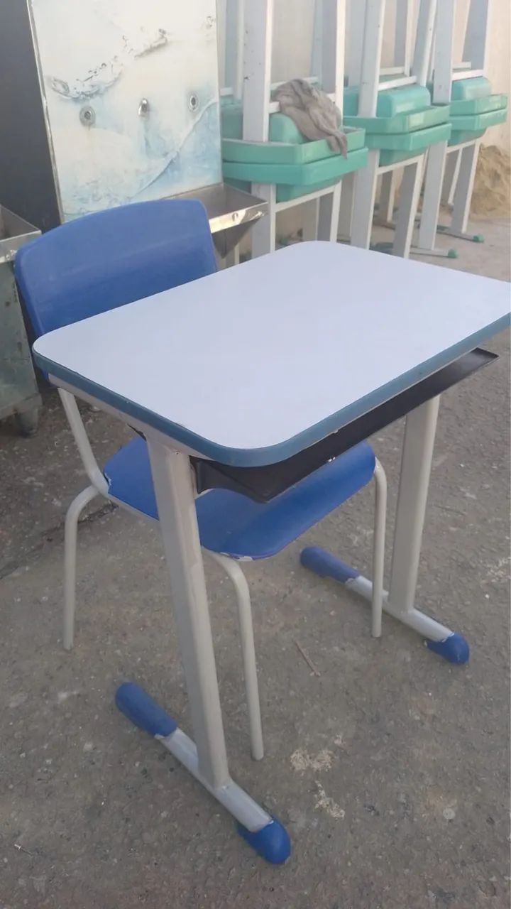 Conjunto escolar de mesas e cadeiras - Foto 3