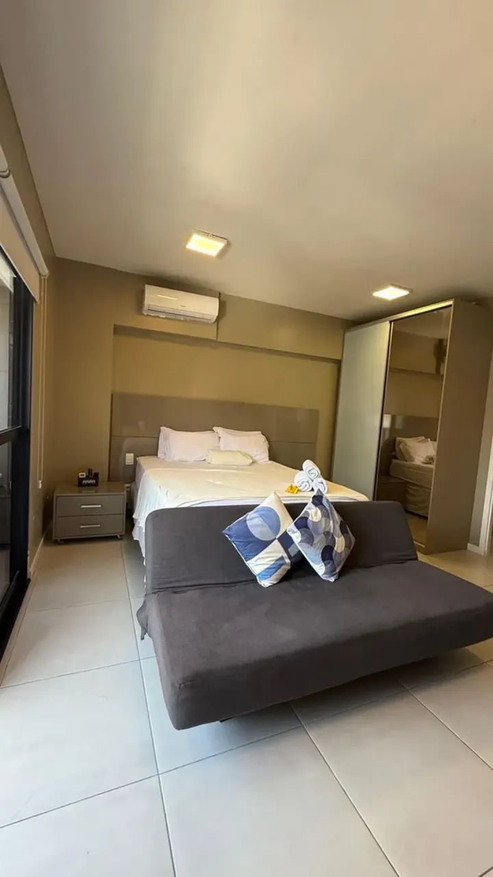 Vendo Apto Studio Mobiliado no Edifício Time na 2° quadra da Praia de Ponta Verde - Foto 5