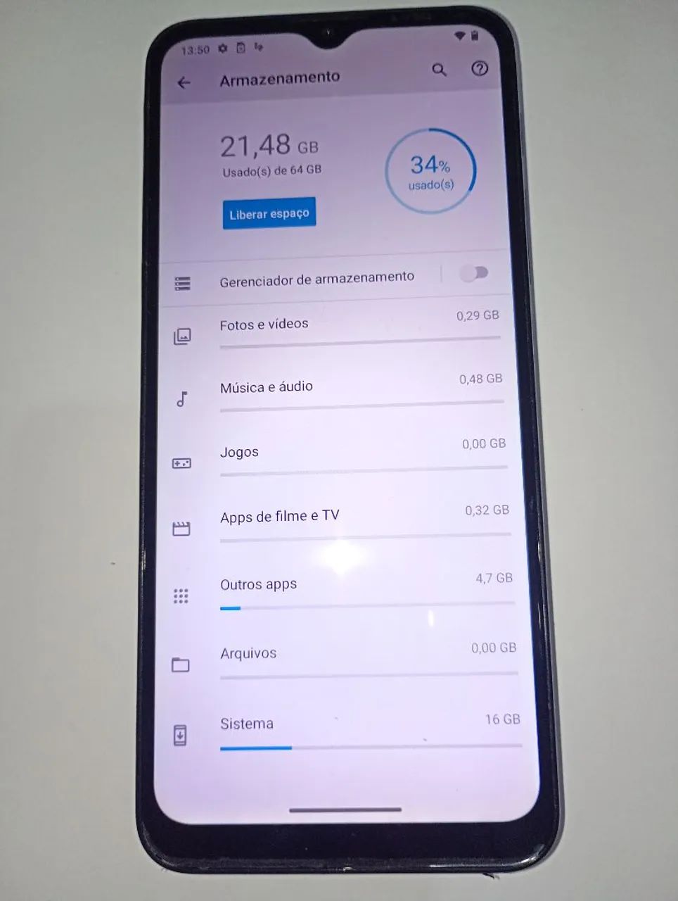 Celular Motorola E7, 64 gigas. - Foto 2