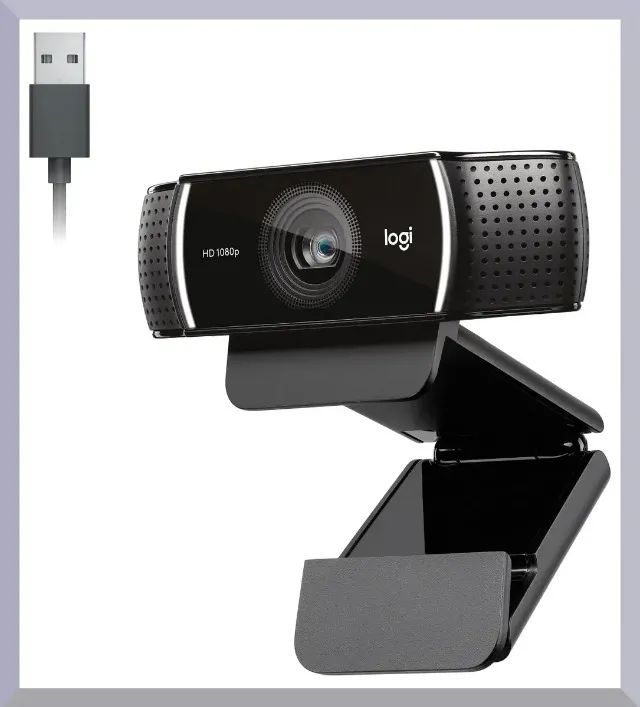 Webcam Logitech C922 Pro Stream Full HD com microfone e suporte Pronta entrega - Foto 4