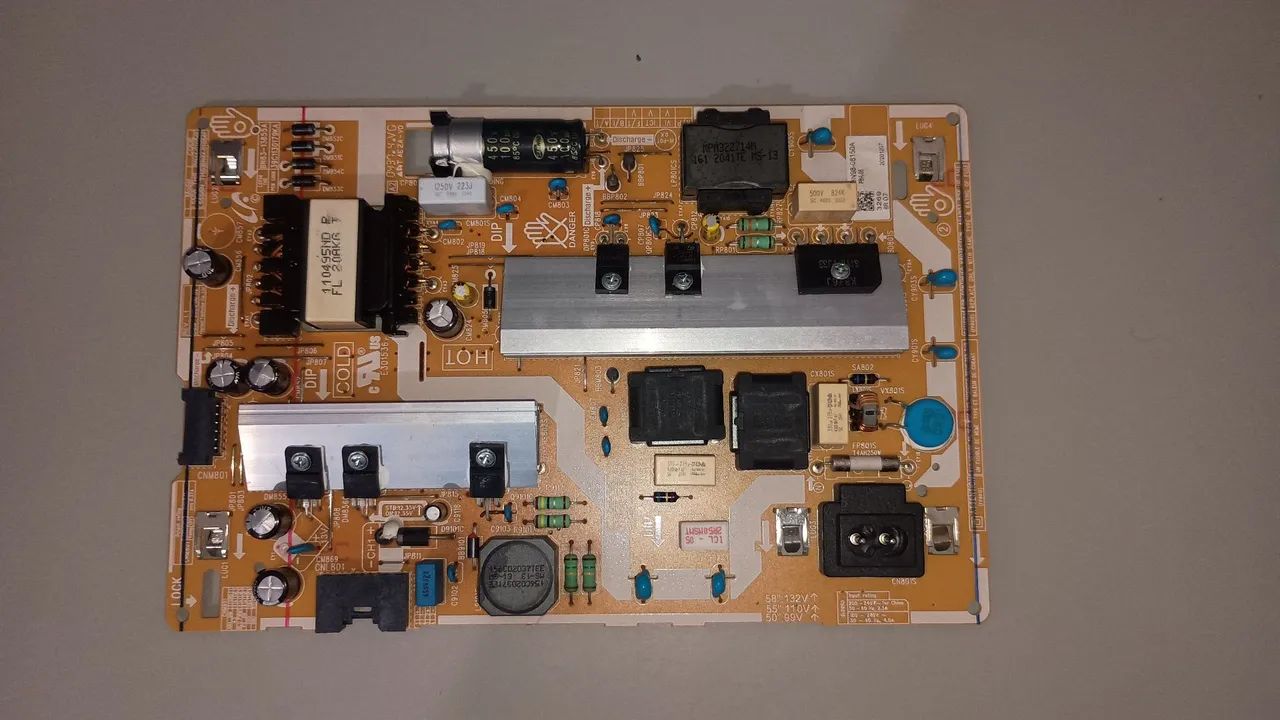Placa Fonte TV Samsung 50 polegadas UN50TU8000G - Foto 4