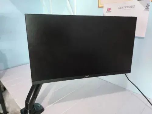 Monitor Gamer AOC 22 Polegadas Full HD 75Hz + Braço Articulado ELGMonitor Gamer