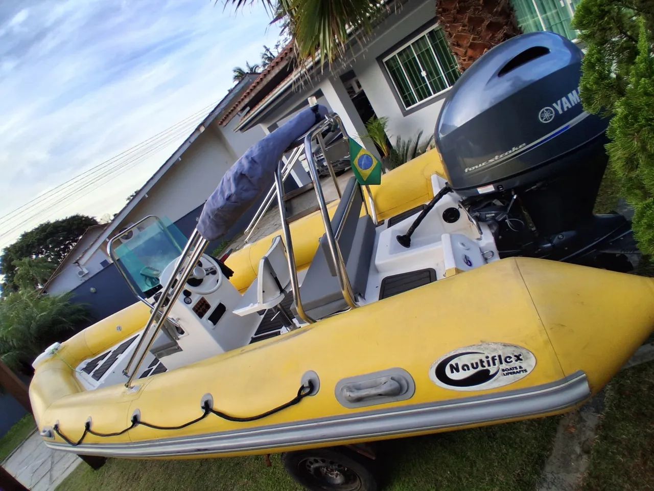 Inflável 5m com Yamaha 90 Hp  - Foto 3
