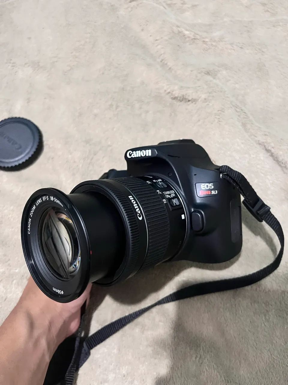 Cânon SL3 + lente + cartão + bolsa + vários acessórios  - Foto 4