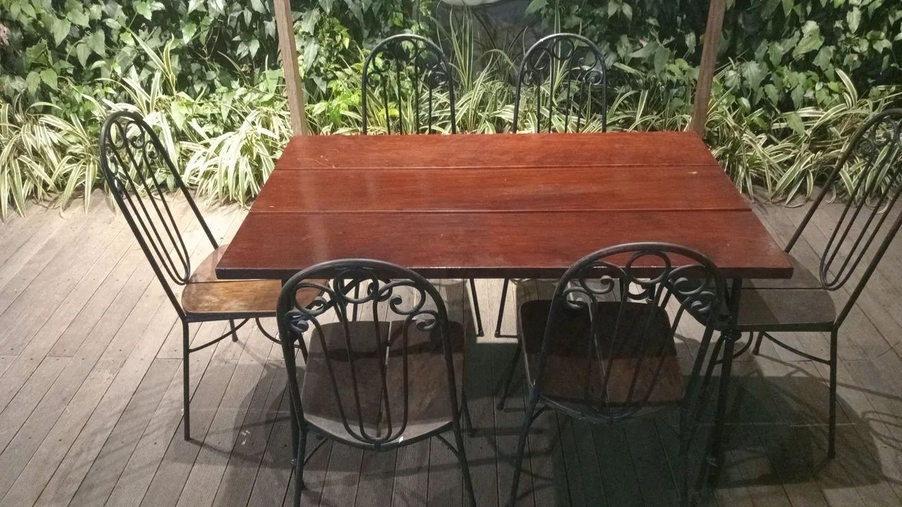 Mesa de jantar rústica  - Foto 4