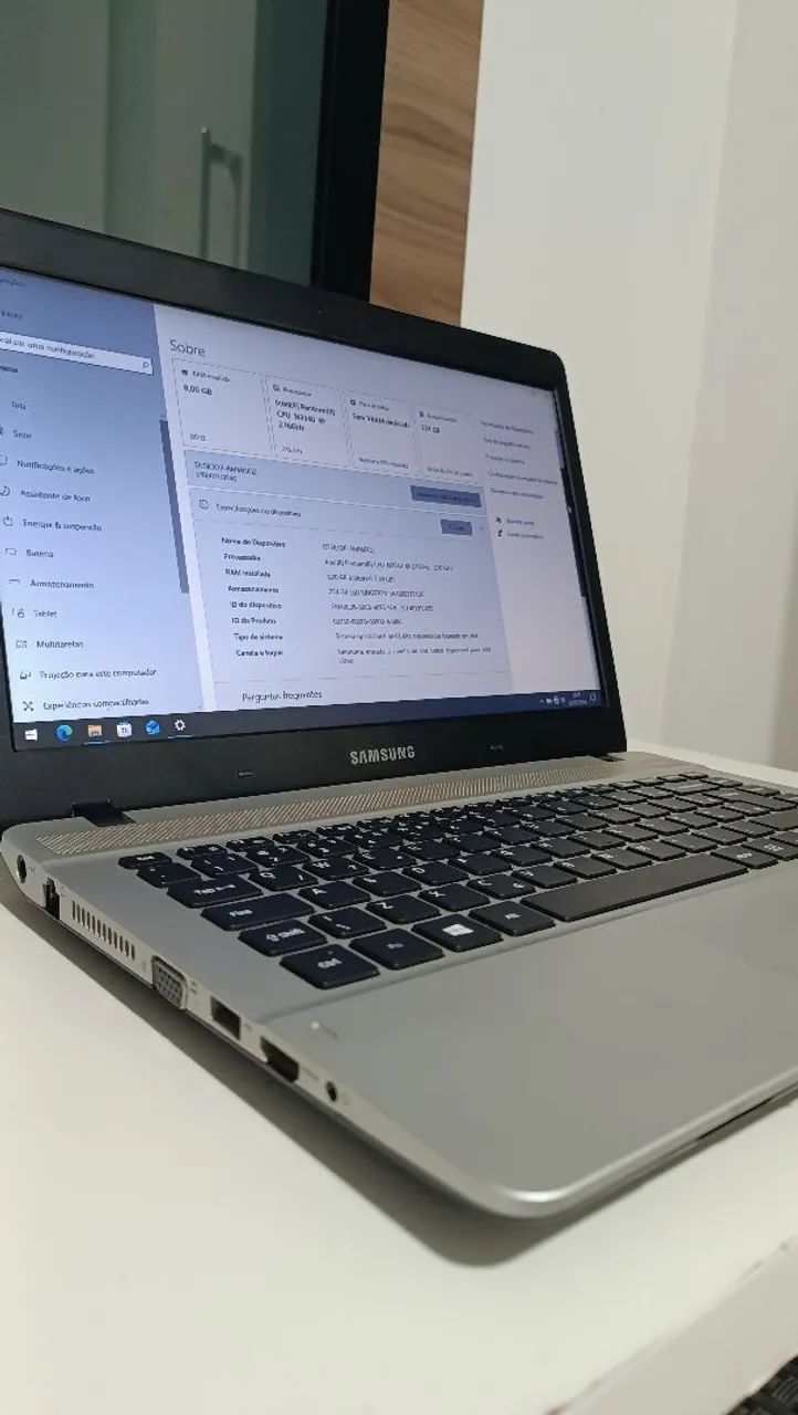 Notebook Samsung oportunidade de negócio 