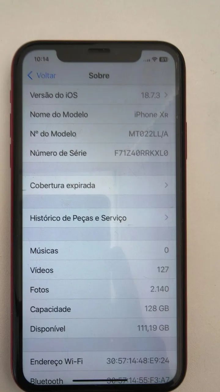 IPhone XR 128 GB Vermelho - Foto 2
