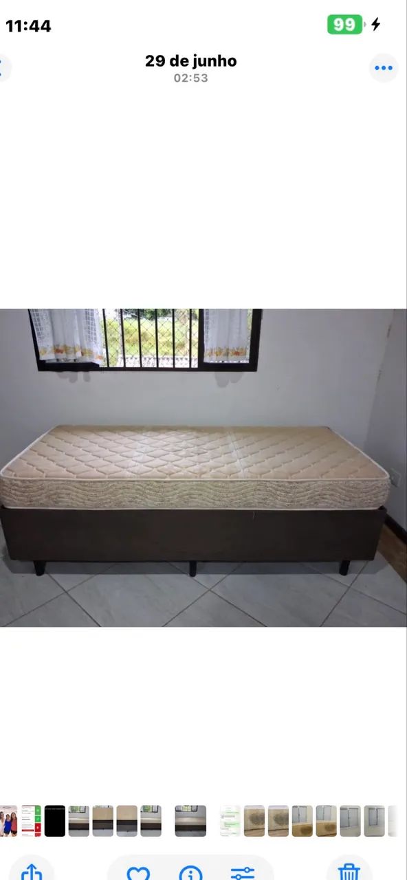 Cama de solteiro com Colchão  - Foto 4