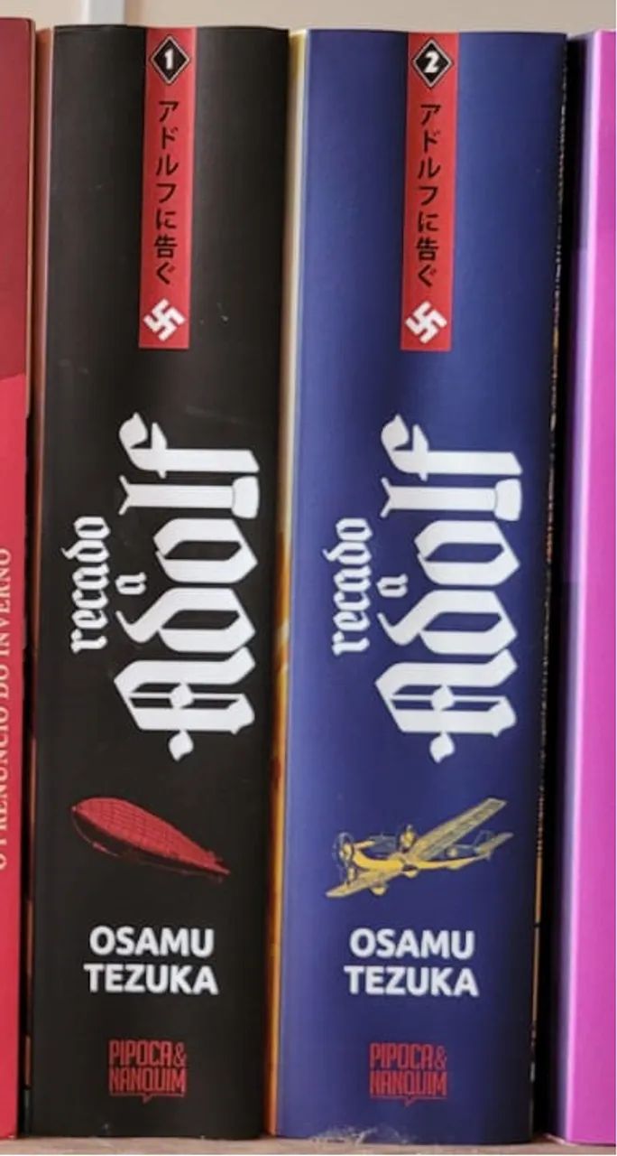 Mangá Recado a Adolf 01 e 02
