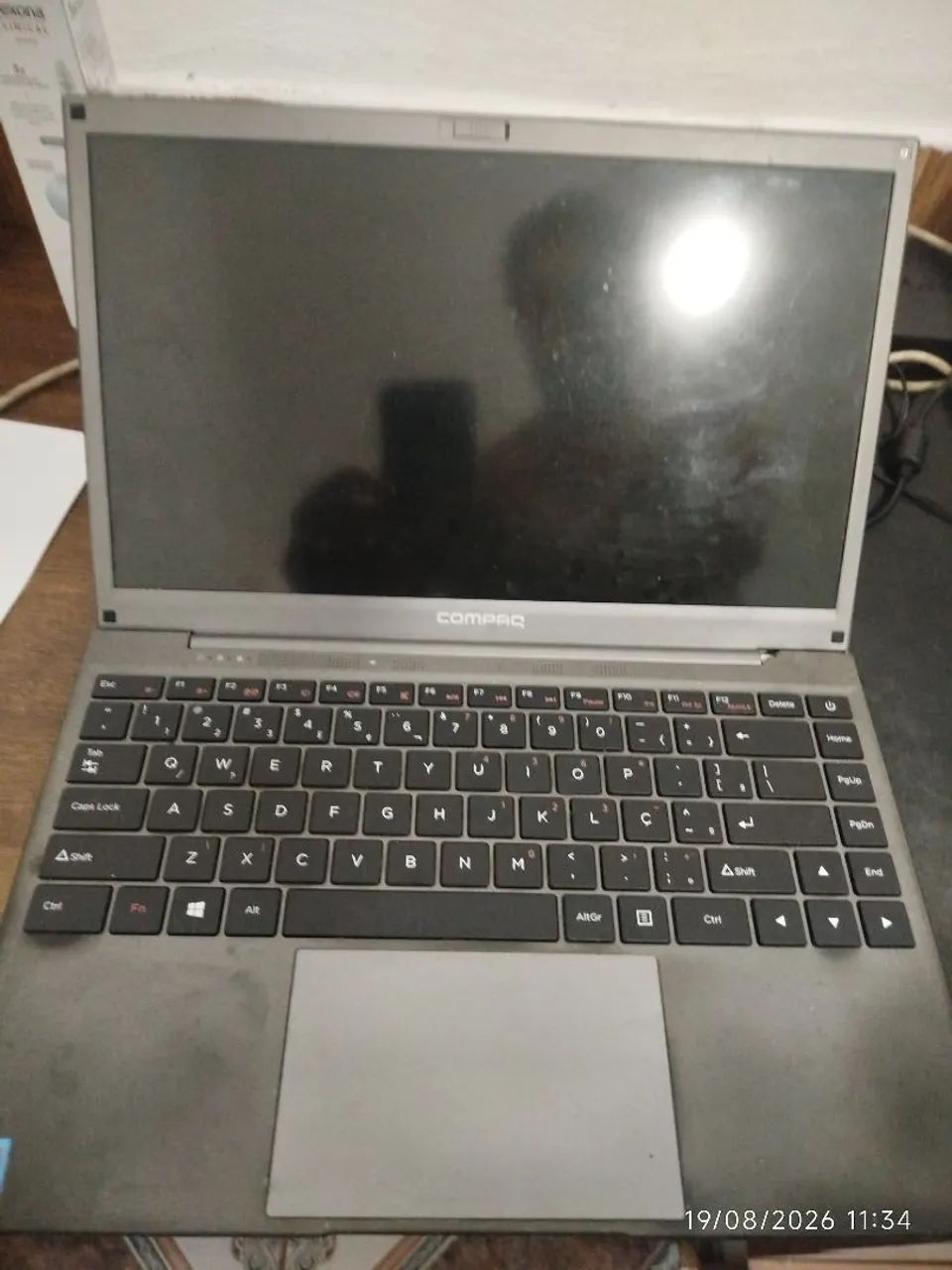 Notebook Compaq para peça  - Foto 2