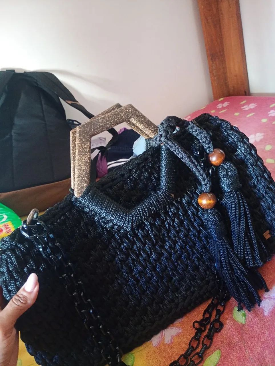 Bolsa crochê 