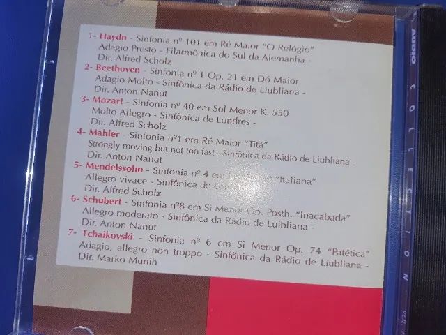 cd usado original audio news sinfonias, bem conservado - Foto 5