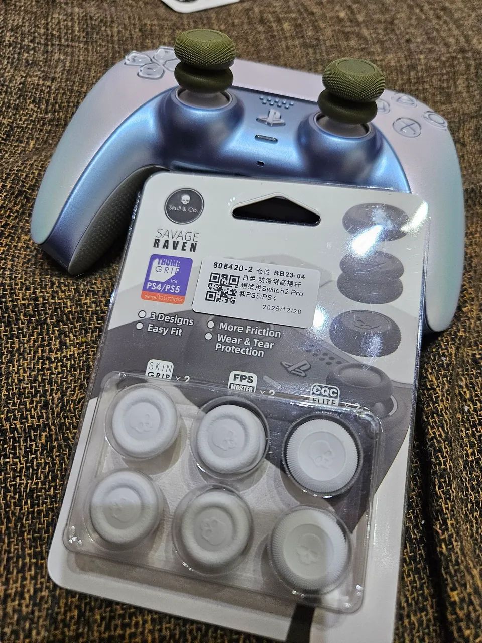 Kit thumb grip para PS4 e ps5 